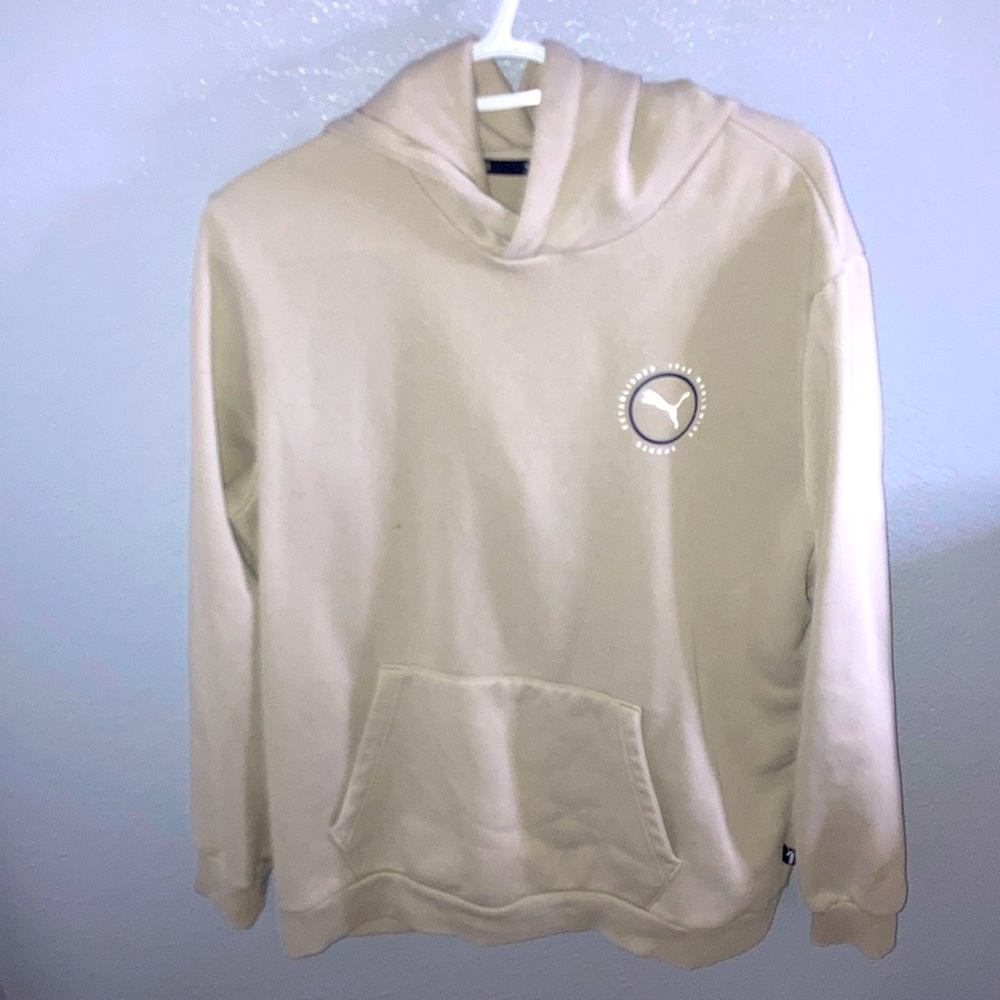 Puma Beige/Cream Hoodie